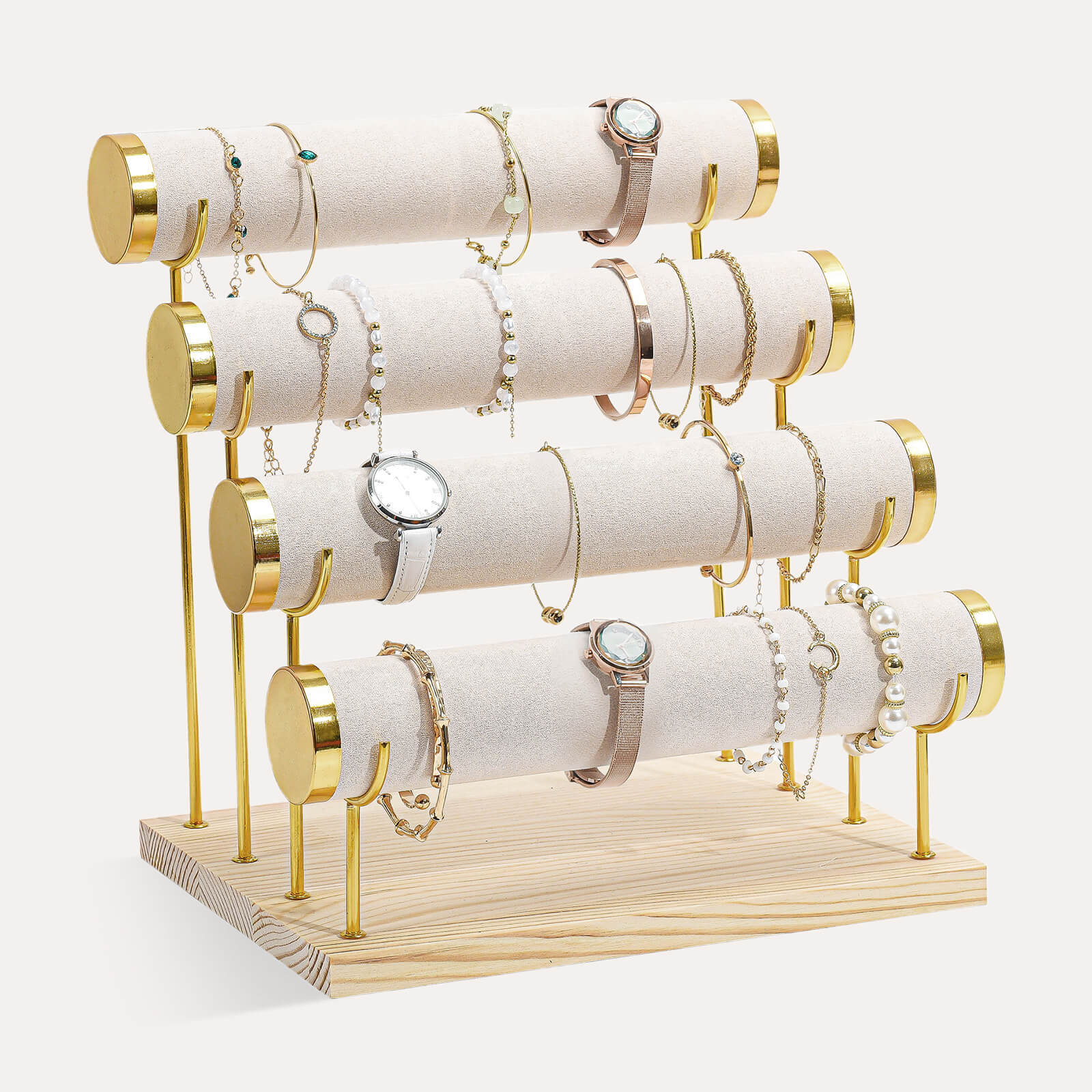 Gold Detachable Bangle Storage Rack