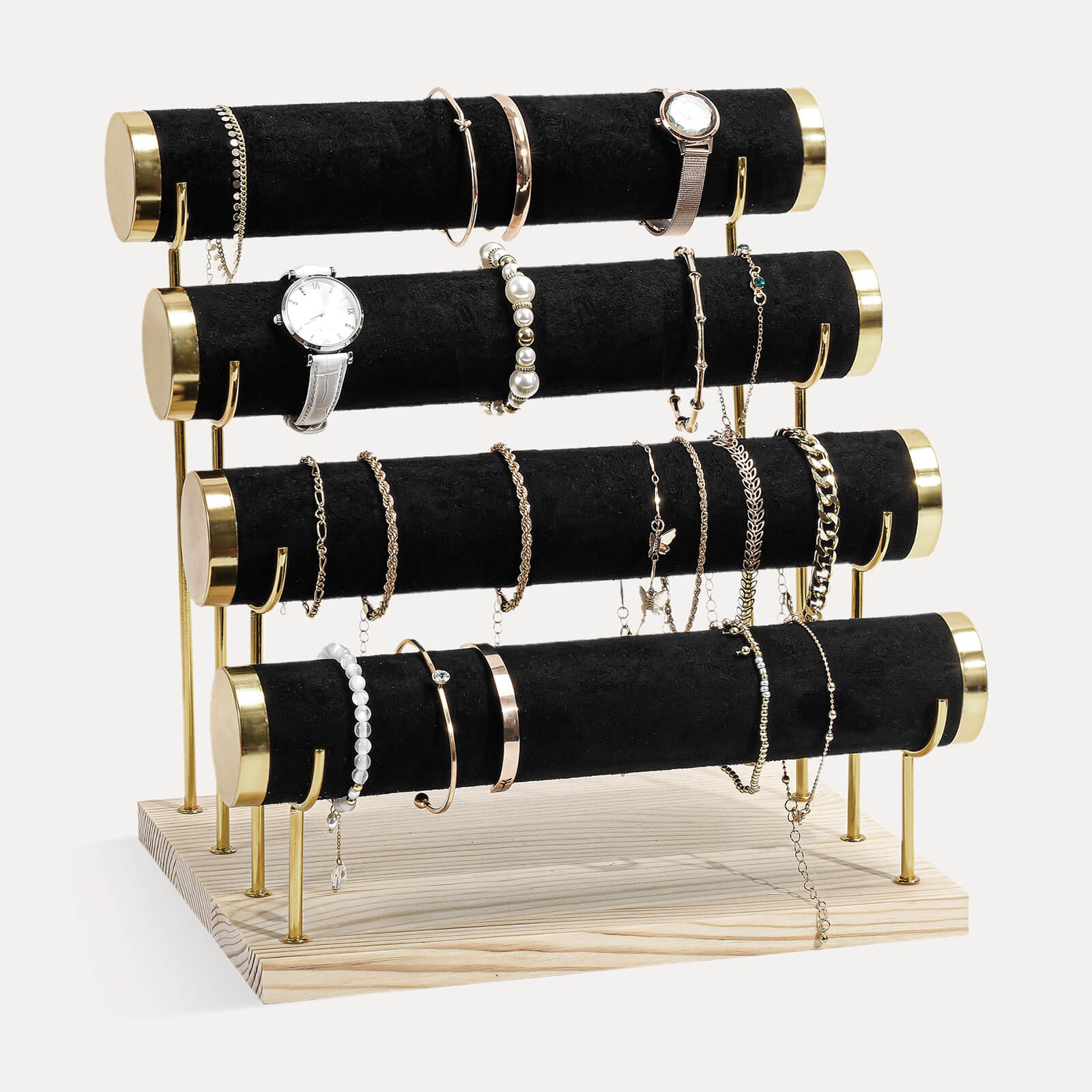 Gold Detachable Bangle Storage Rack