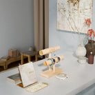 T-bar Wooden Bracelet Stand for Retail
