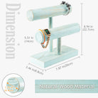 T-bar Wooden Bracelet Stand for Retail