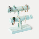 T-bar Wooden Bracelet Stand for Retail