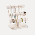 T-bar Wooden Bracelet Stand for Retail