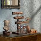 T-bar Wooden Bracelet Stand for Retail