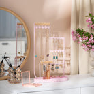 Jewelry Stand with Velvet Ring Tray