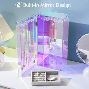 Acrylic Dust-proof Jewelry Storage Case