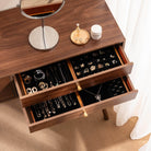 Bamboo Stackable Jewelry Organizer Tray
