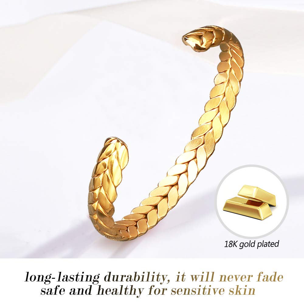 Wheat Style Weave Braided Twisted Bracelets