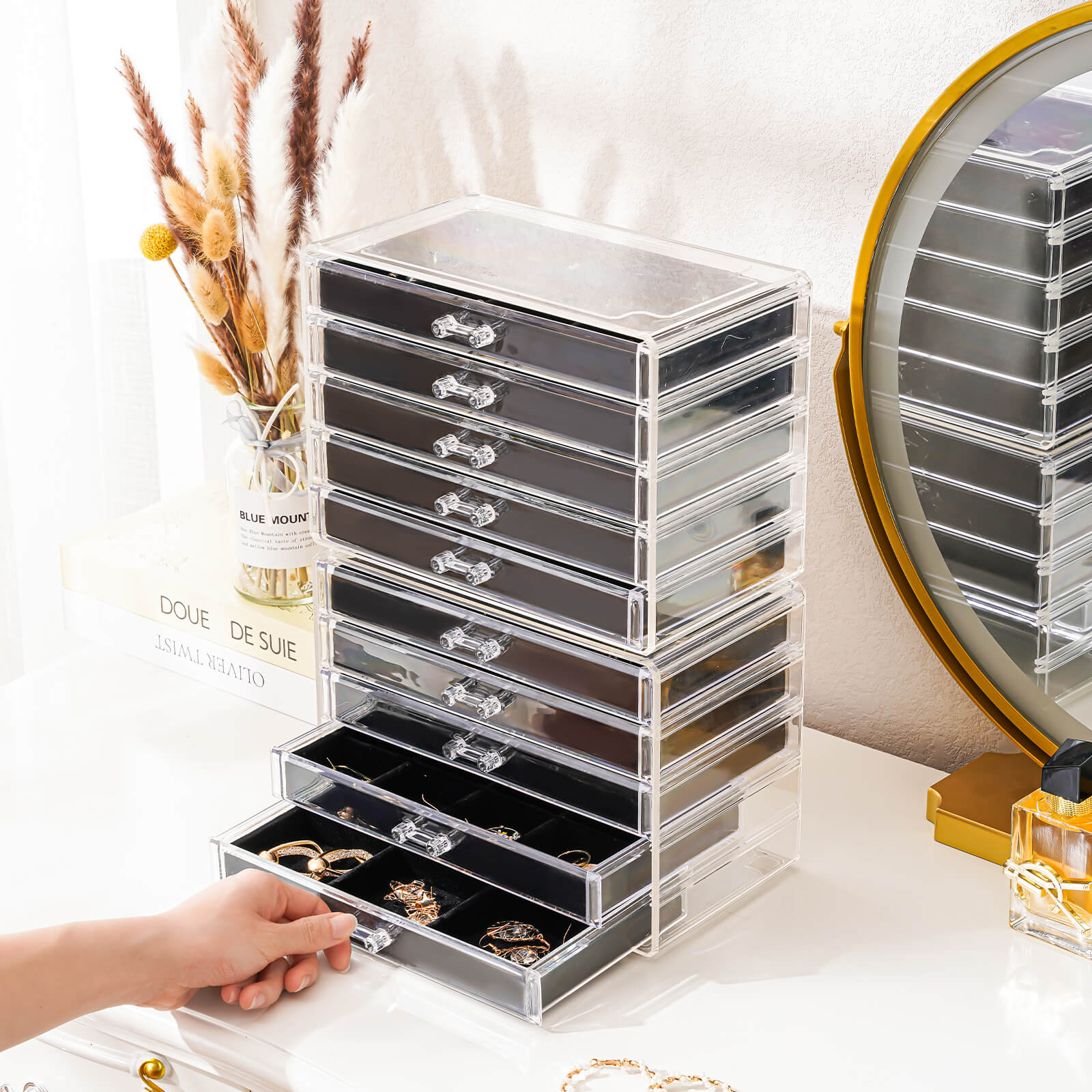 Acrylic Jewelry Organizer