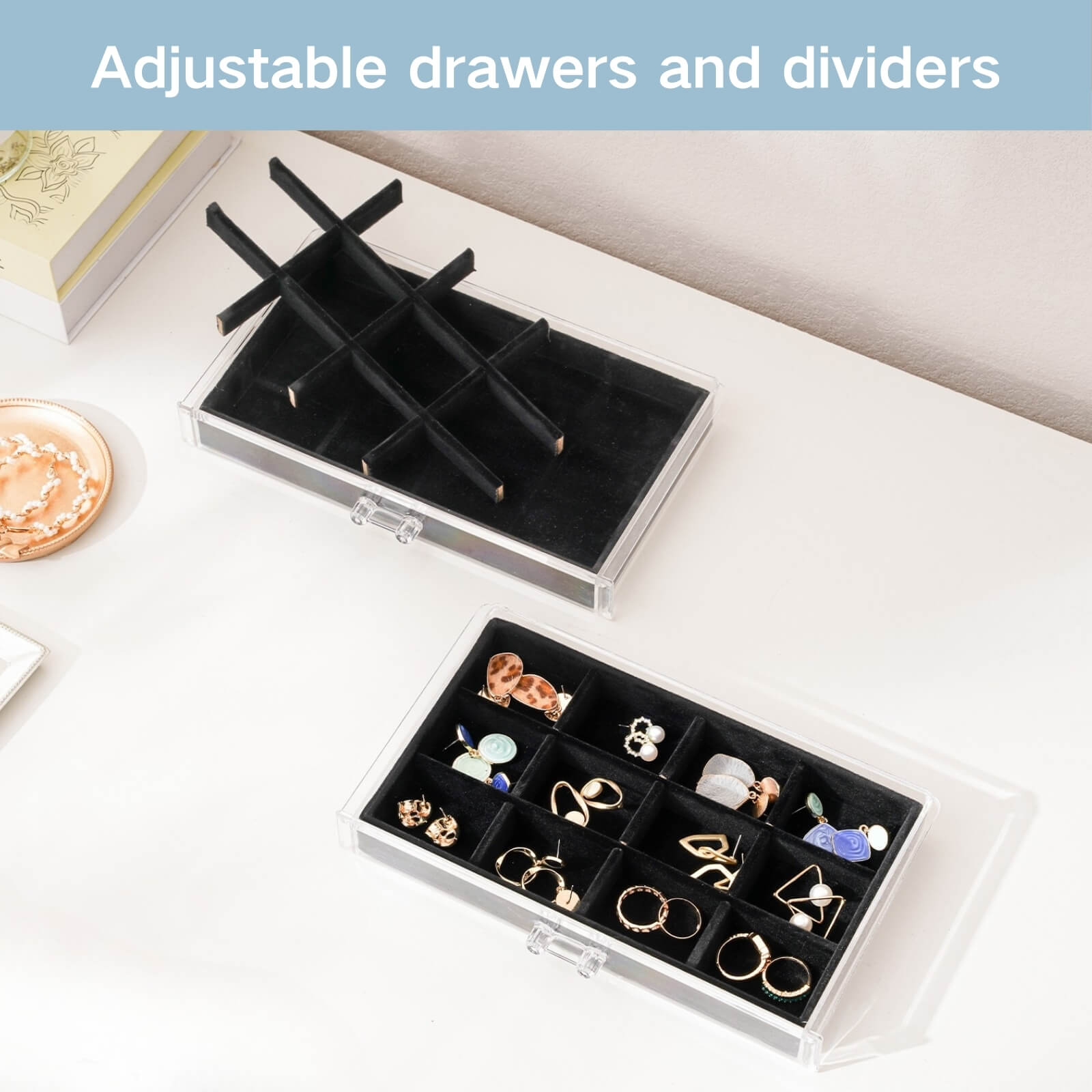 Acrylic Jewelry Organizer