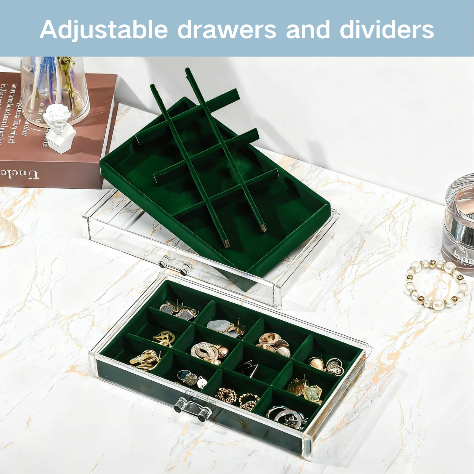 Acrylic Jewelry Organizer
