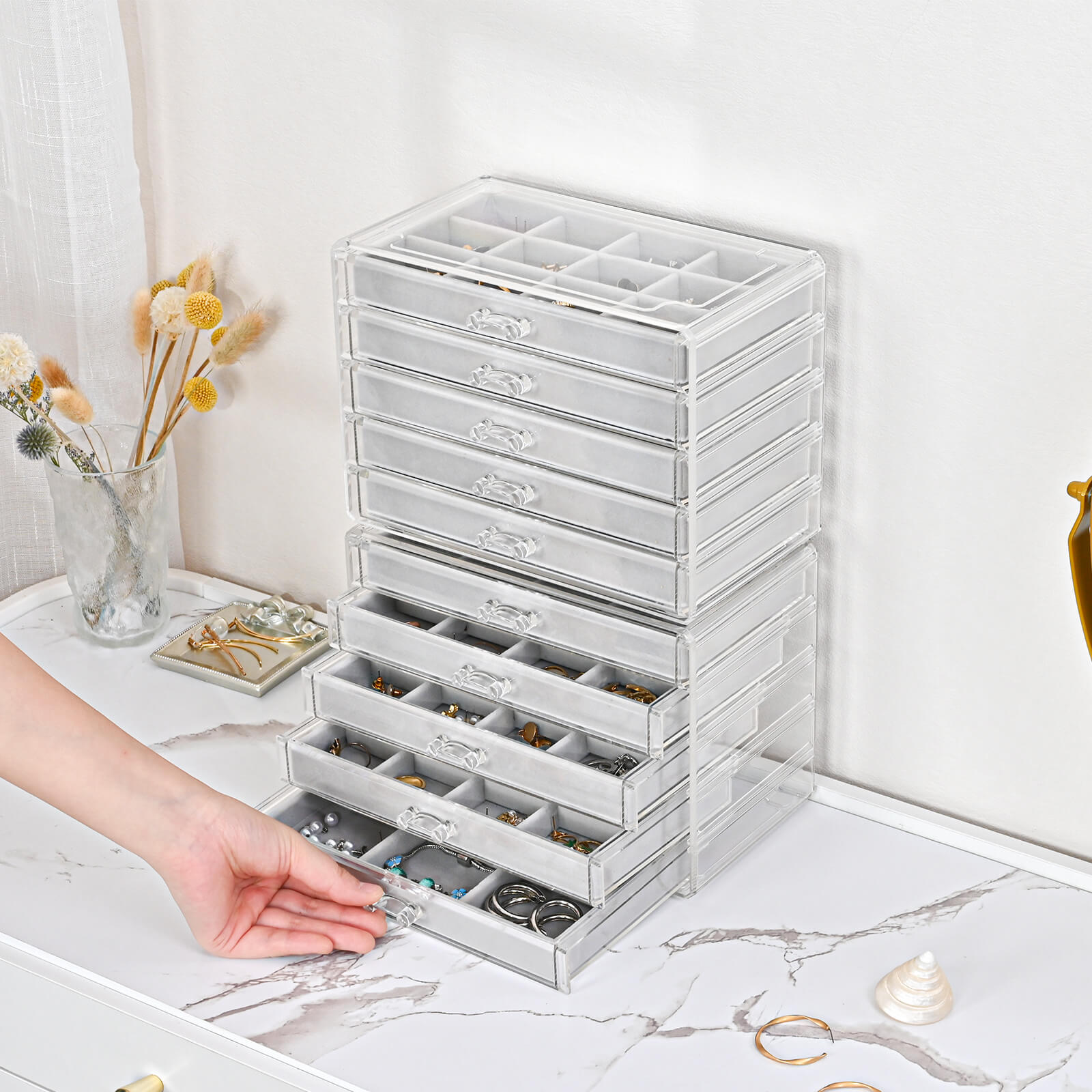 Acrylic Jewelry Organizer