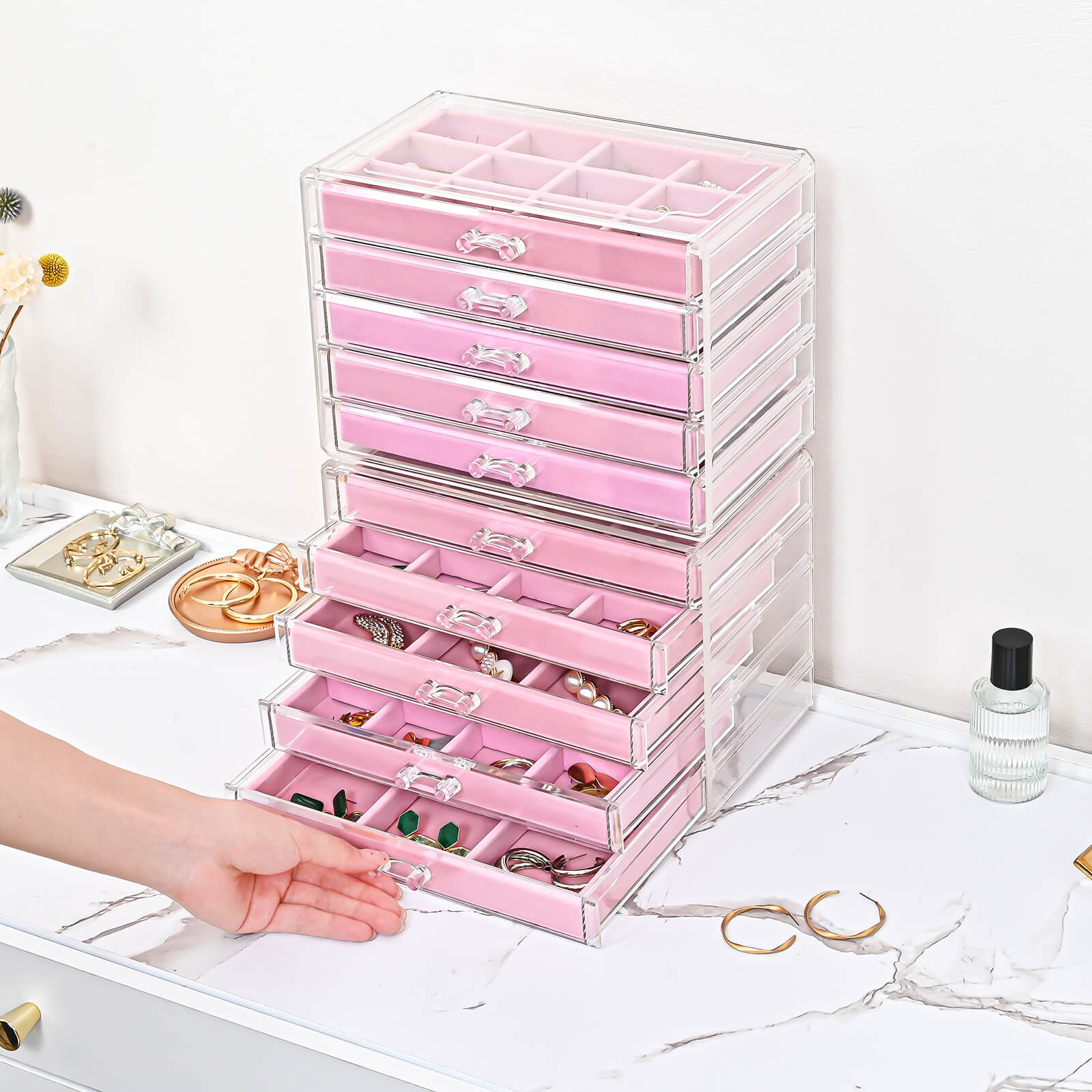 Acrylic Jewelry Organizer