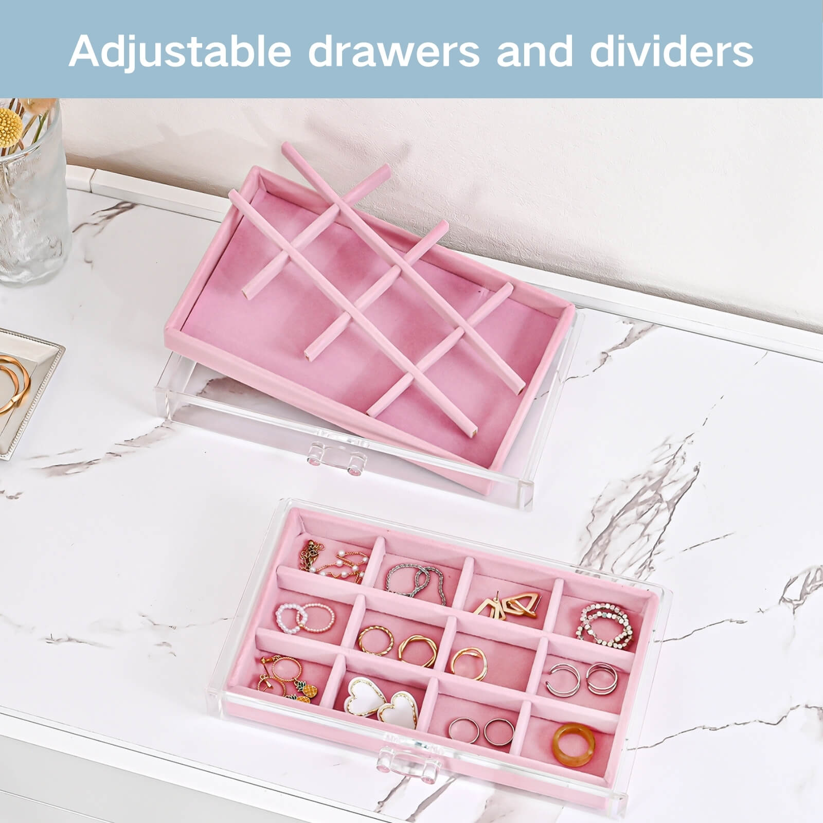 Acrylic Jewelry Organizer