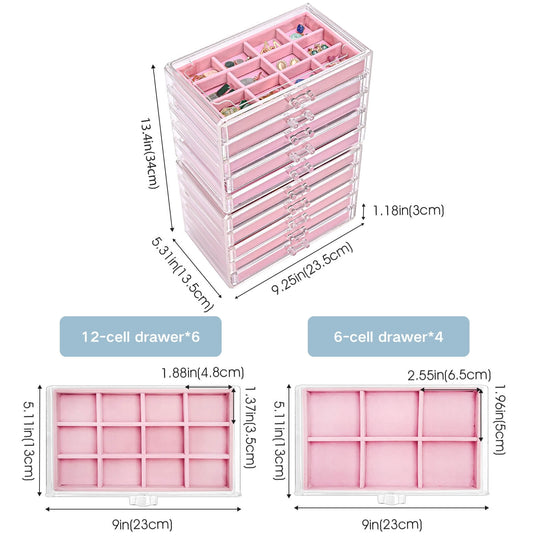 Acrylic Jewelry Organizer