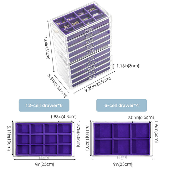 Acrylic Jewelry Organizer