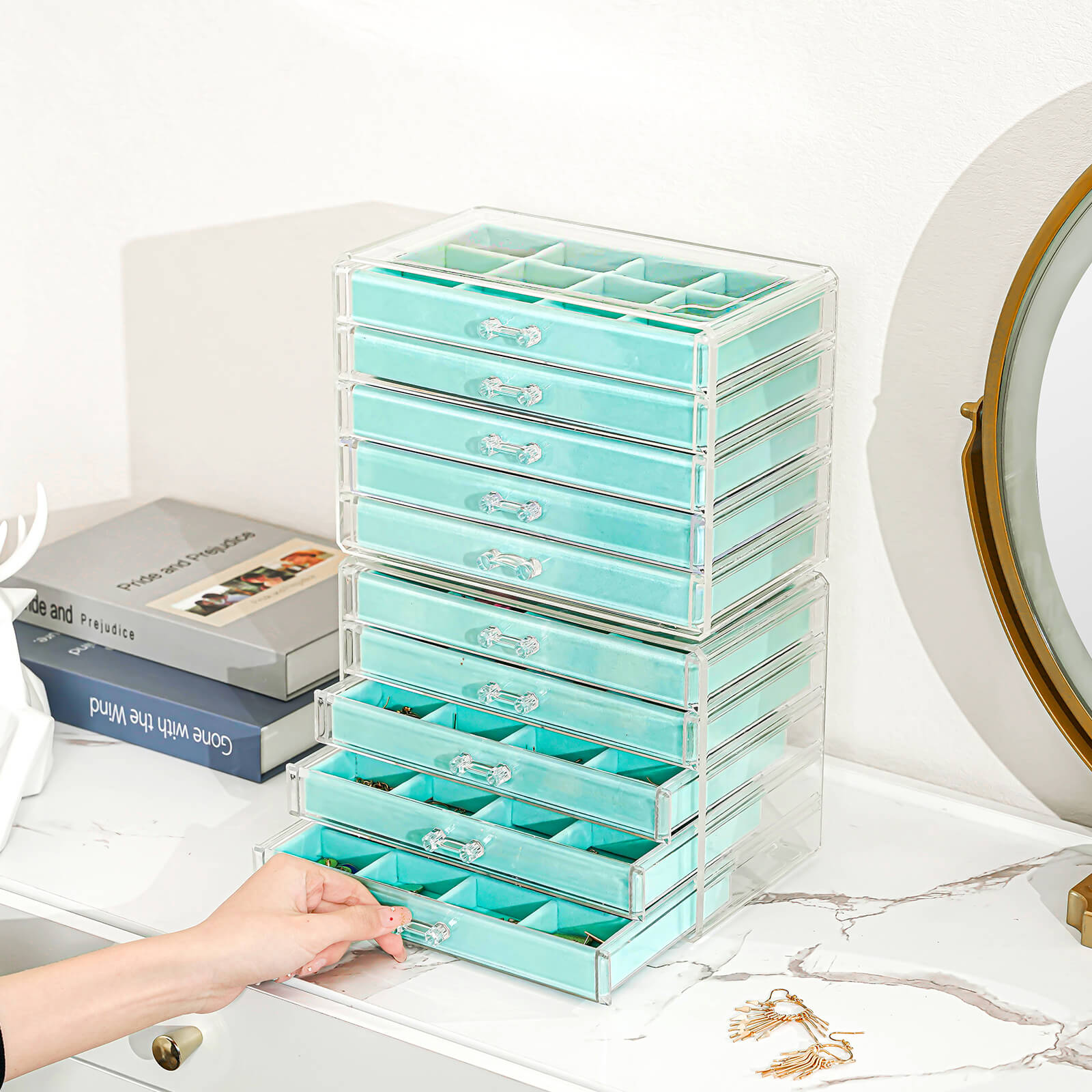 Acrylic Jewelry Organizer