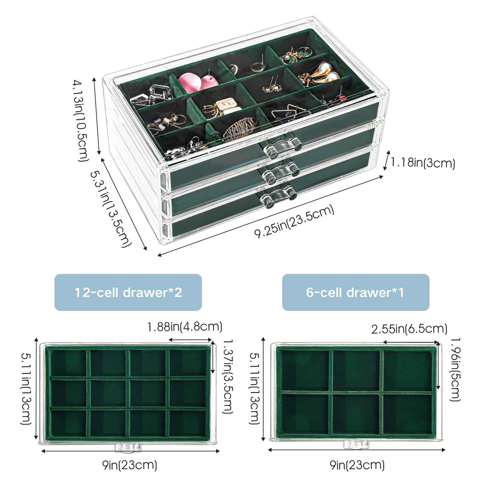 Acrylic Jewelry Organizer