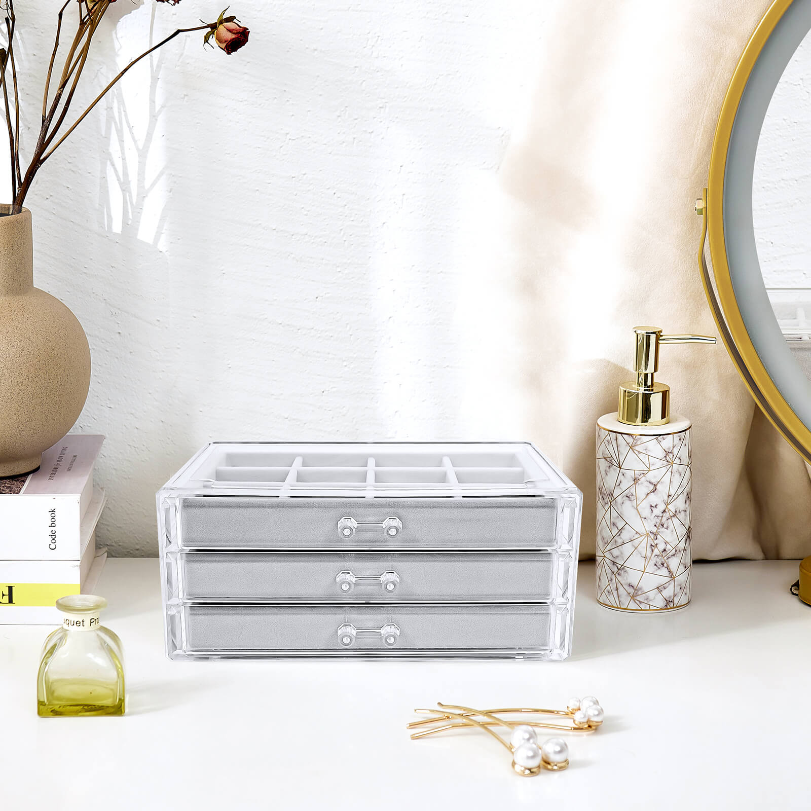 Acrylic Jewelry Organizer