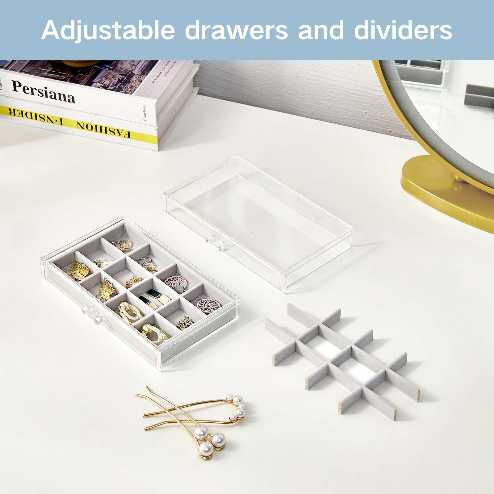 Acrylic Jewelry Organizer