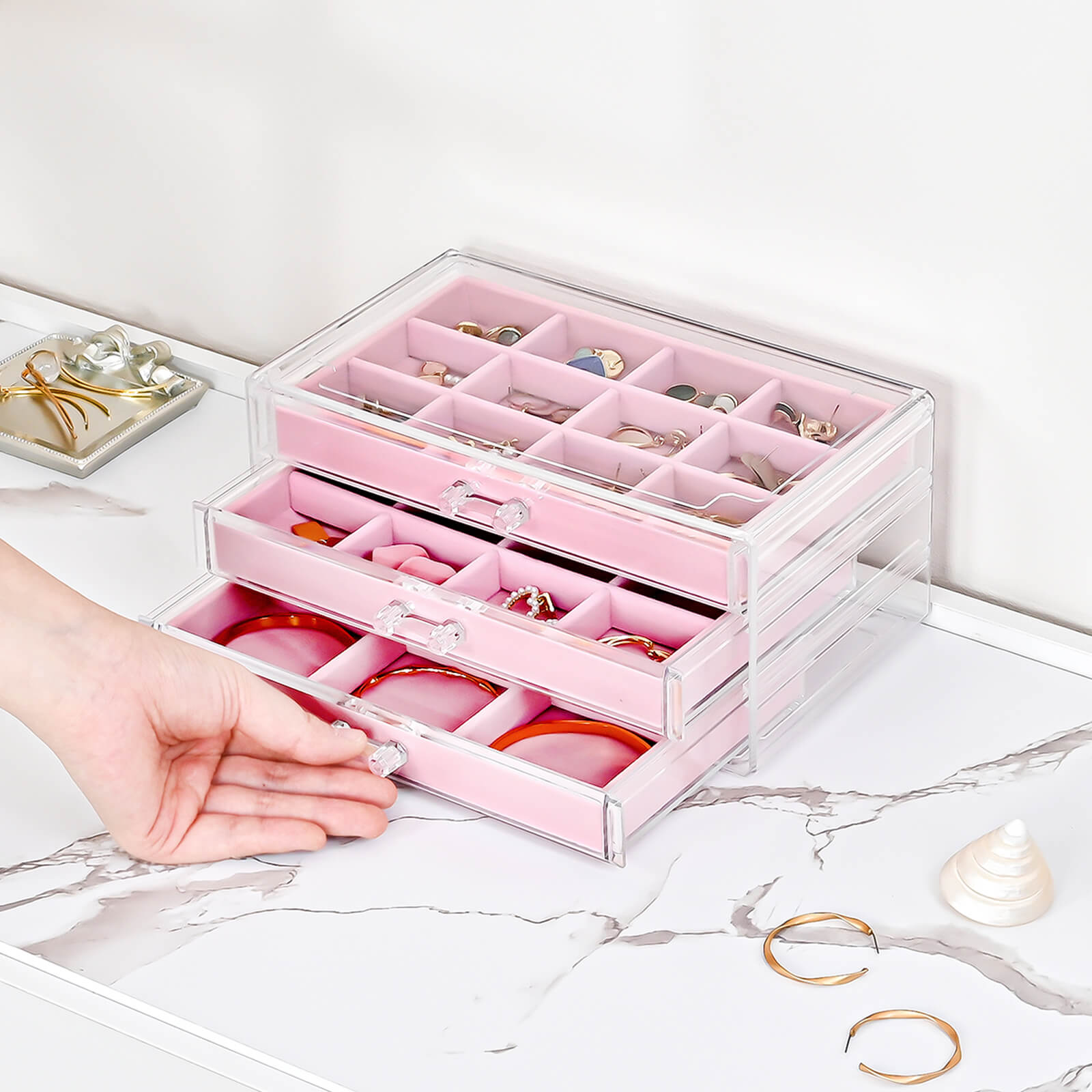 Acrylic Jewelry Organizer