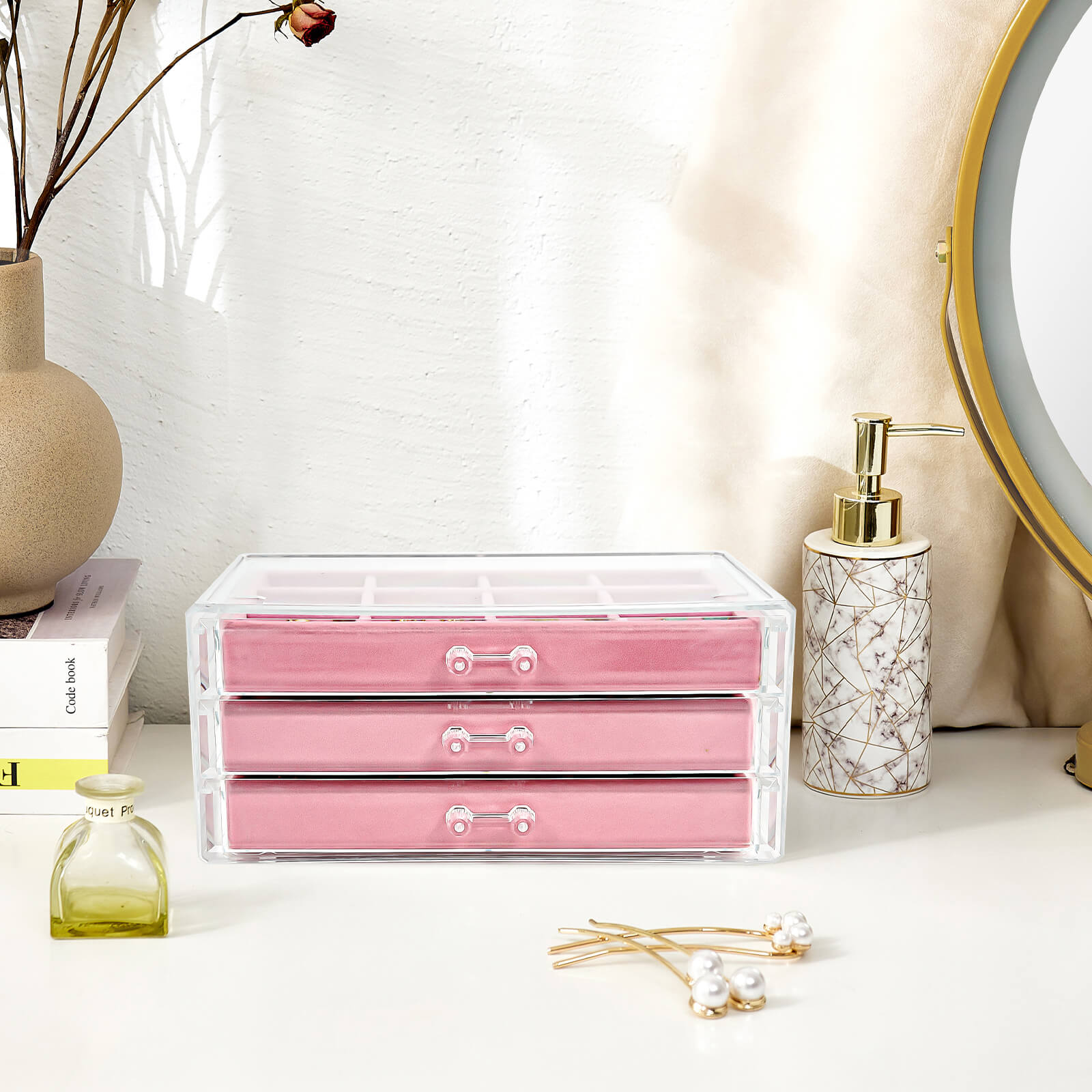 Acrylic Jewelry Organizer