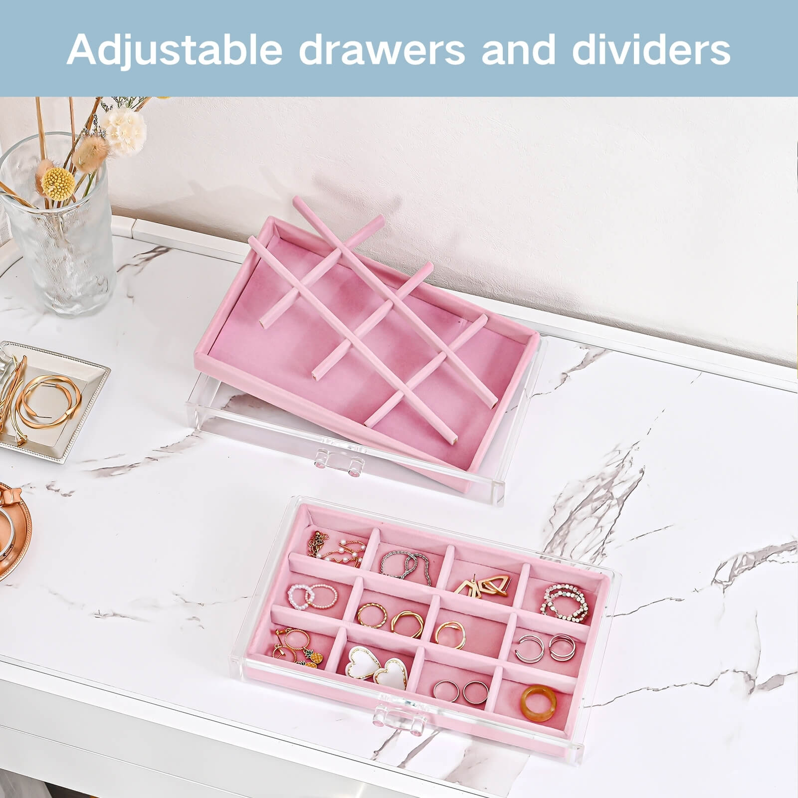 Acrylic Jewelry Organizer