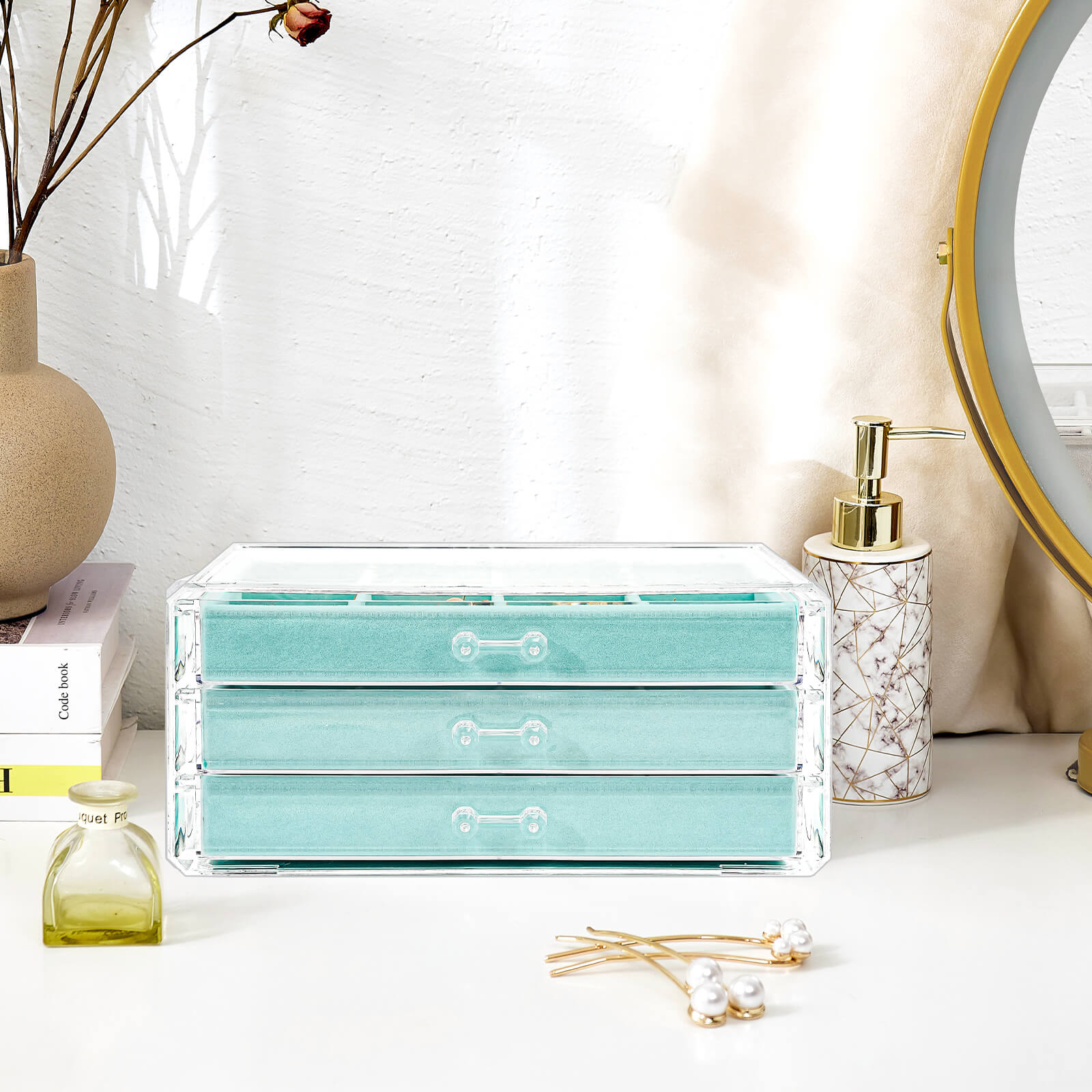 Acrylic Jewelry Organizer