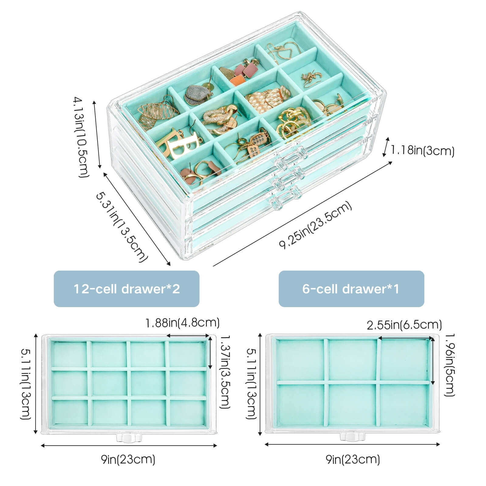Acrylic Jewelry Organizer