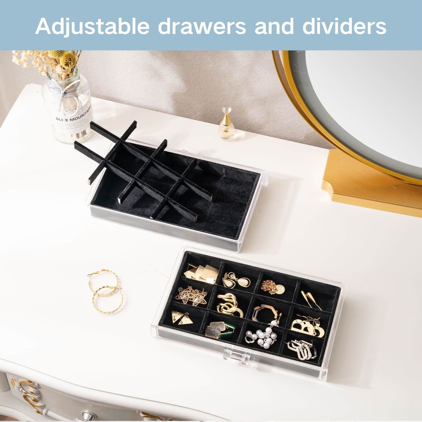 Acrylic Jewelry Organizer