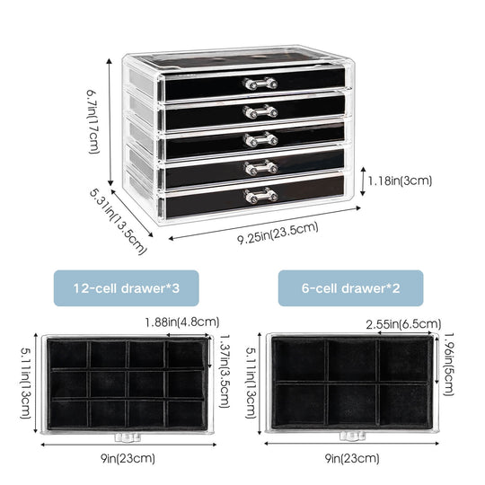 Acrylic Jewelry Organizer