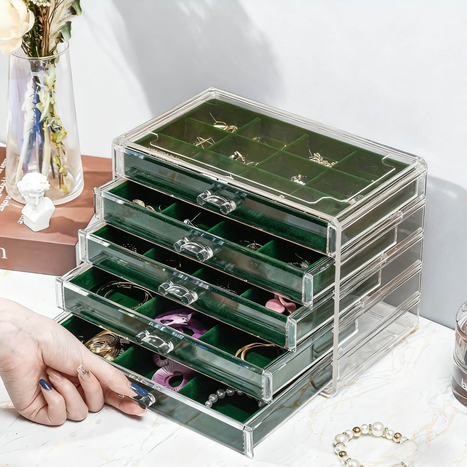Acrylic Jewelry Organizer