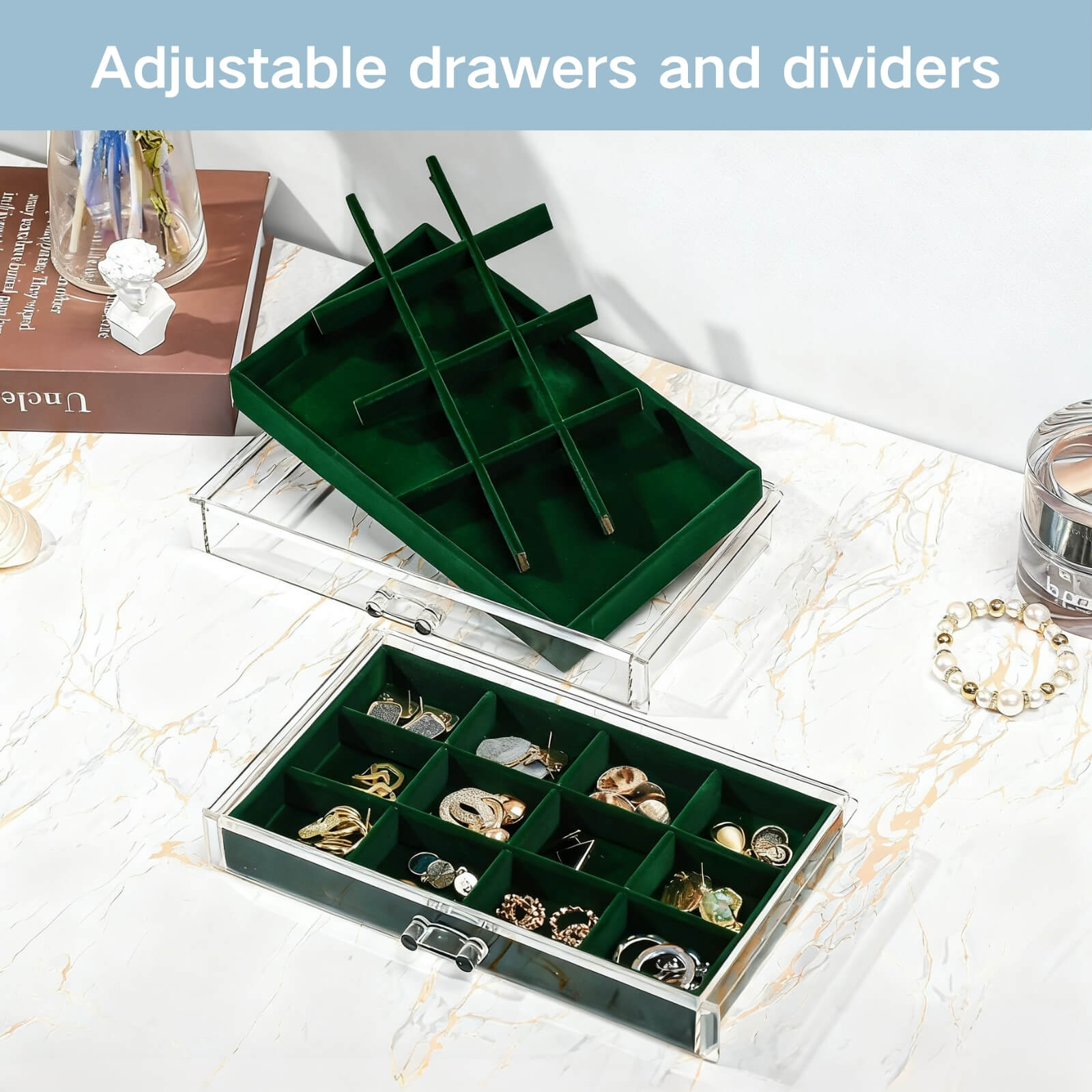 Acrylic Jewelry Organizer