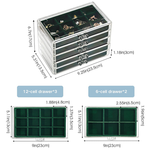 Acrylic Jewelry Organizer