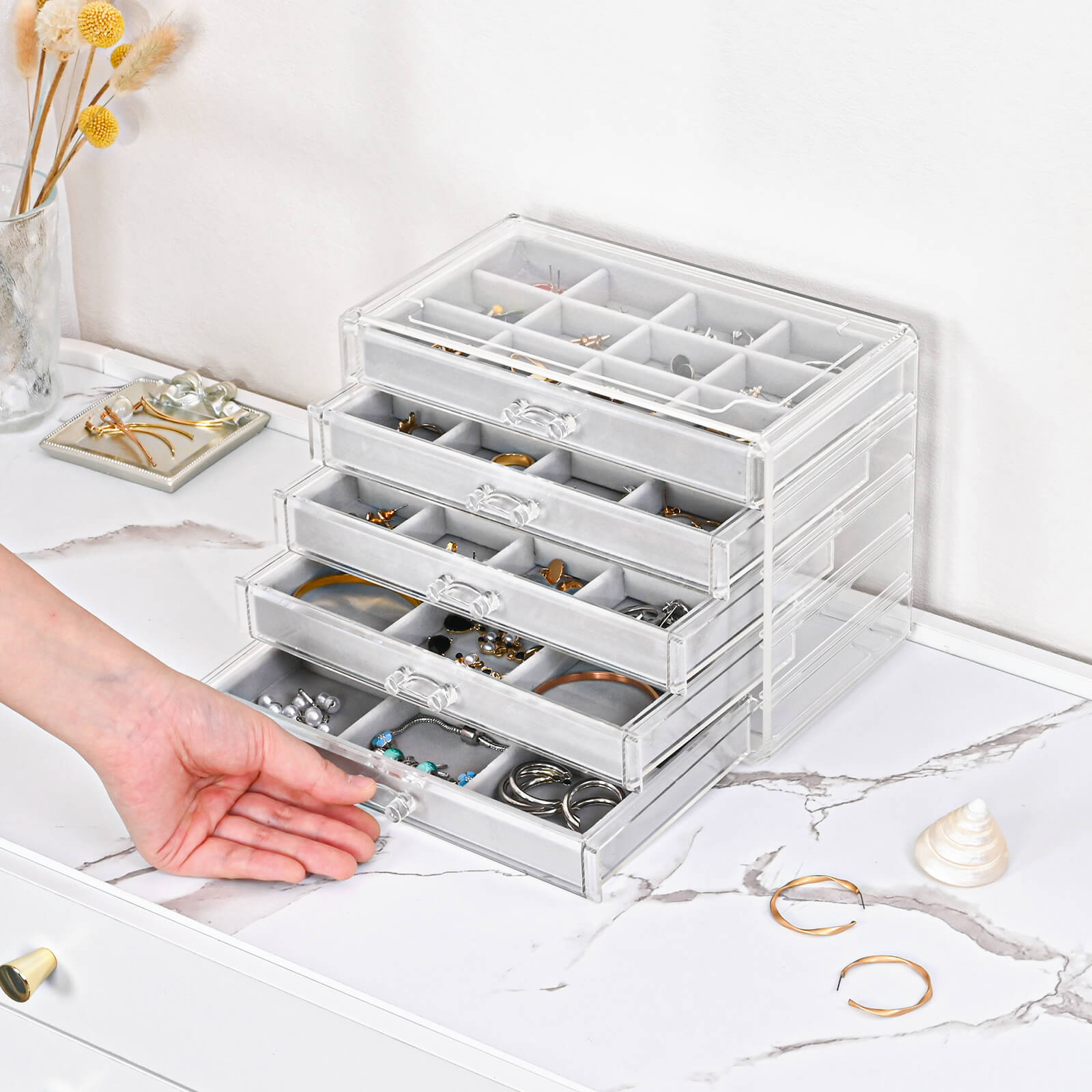 Acrylic Jewelry Organizer