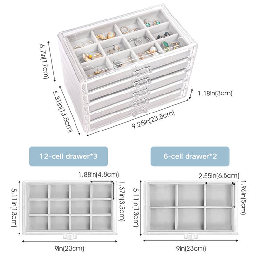Acrylic Jewelry Organizer