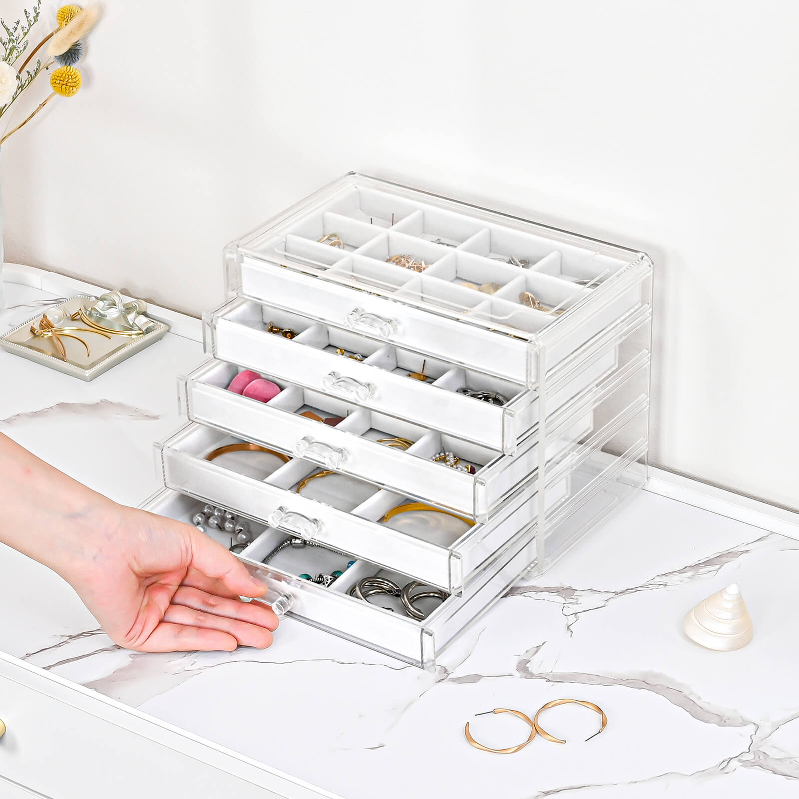 Acrylic Jewelry Organizer