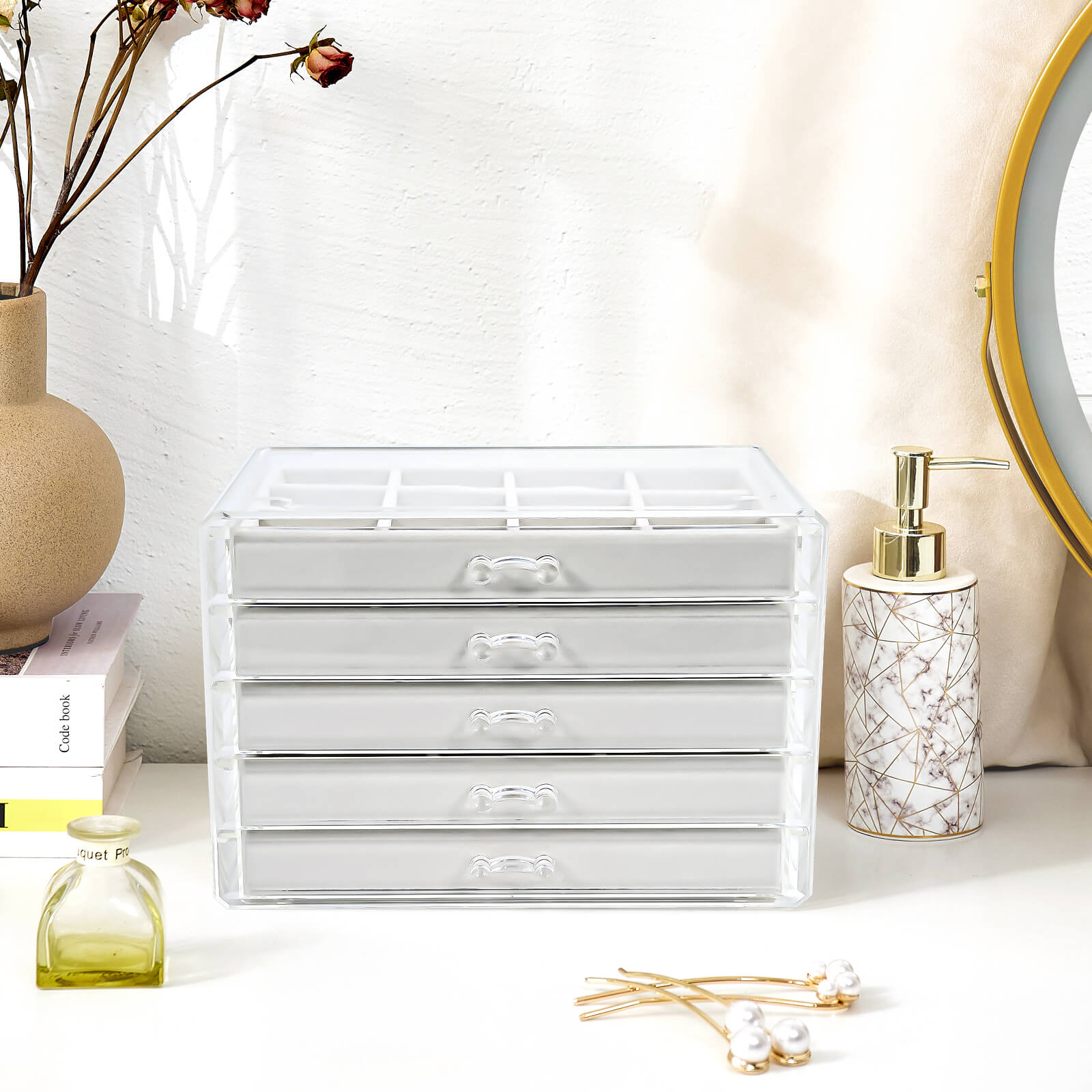 Acrylic Jewelry Organizer