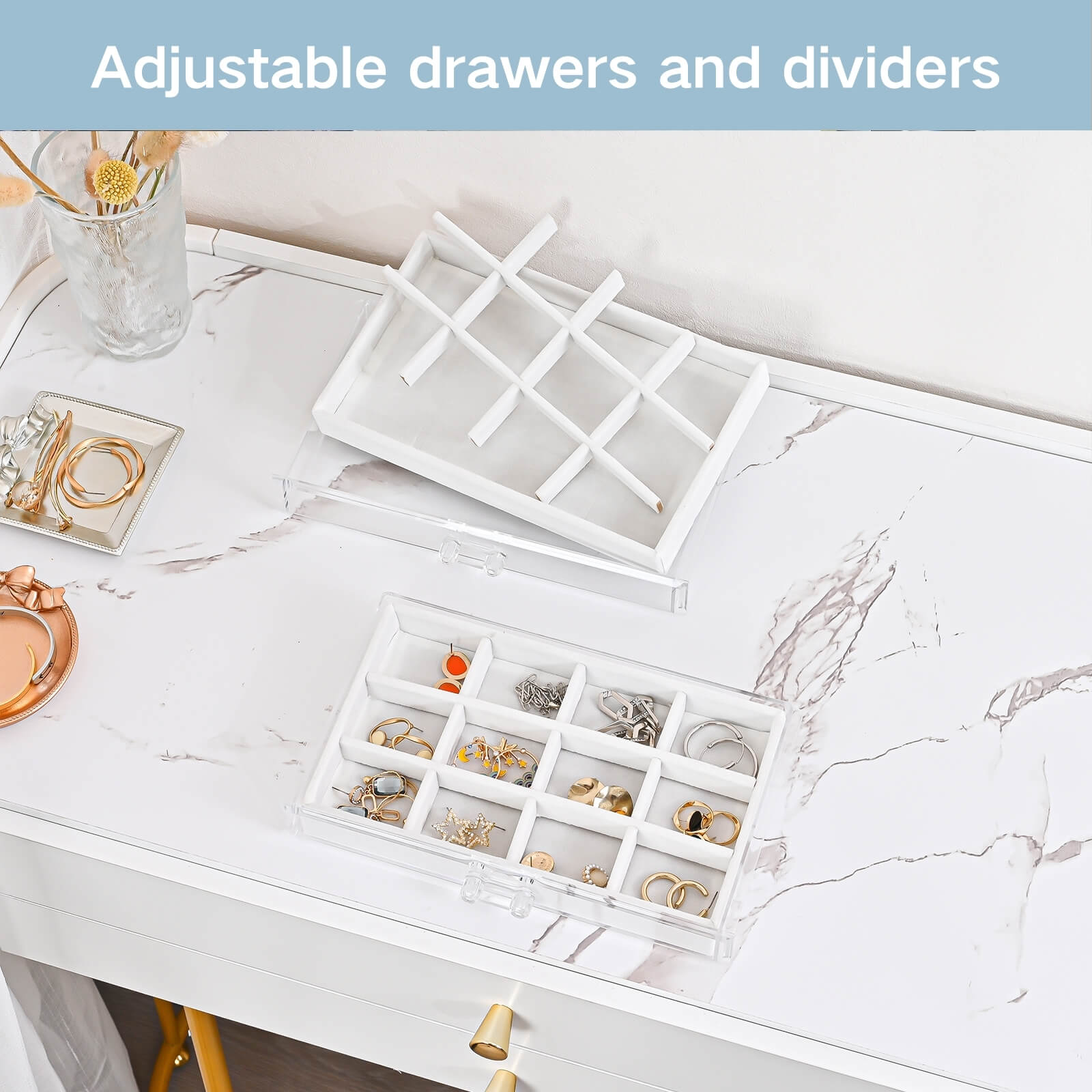 Acrylic Jewelry Organizer