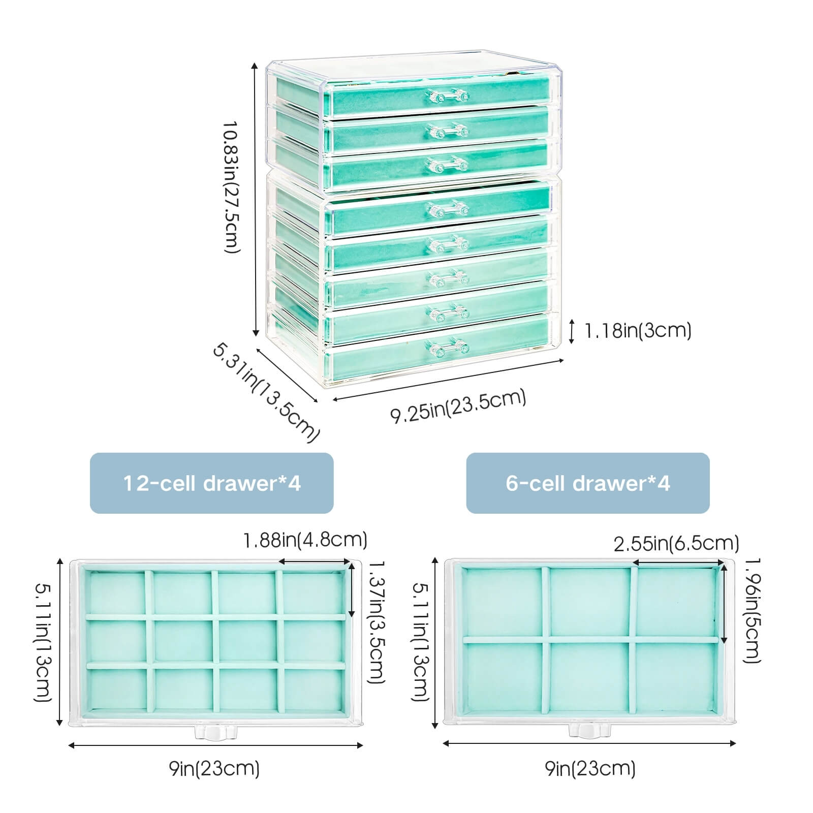 Acrylic Jewelry Organizer