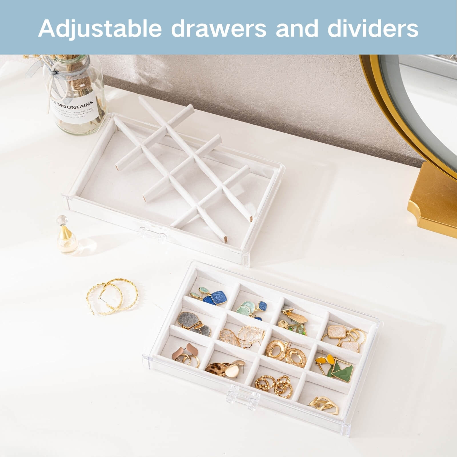 Acrylic Jewelry Organizer