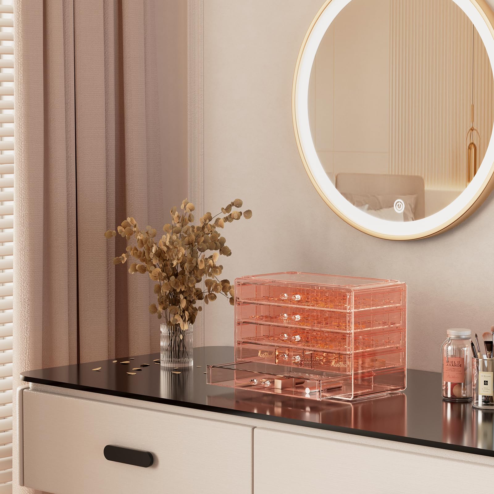 Large Acylic Jewelry Storage Box Clear