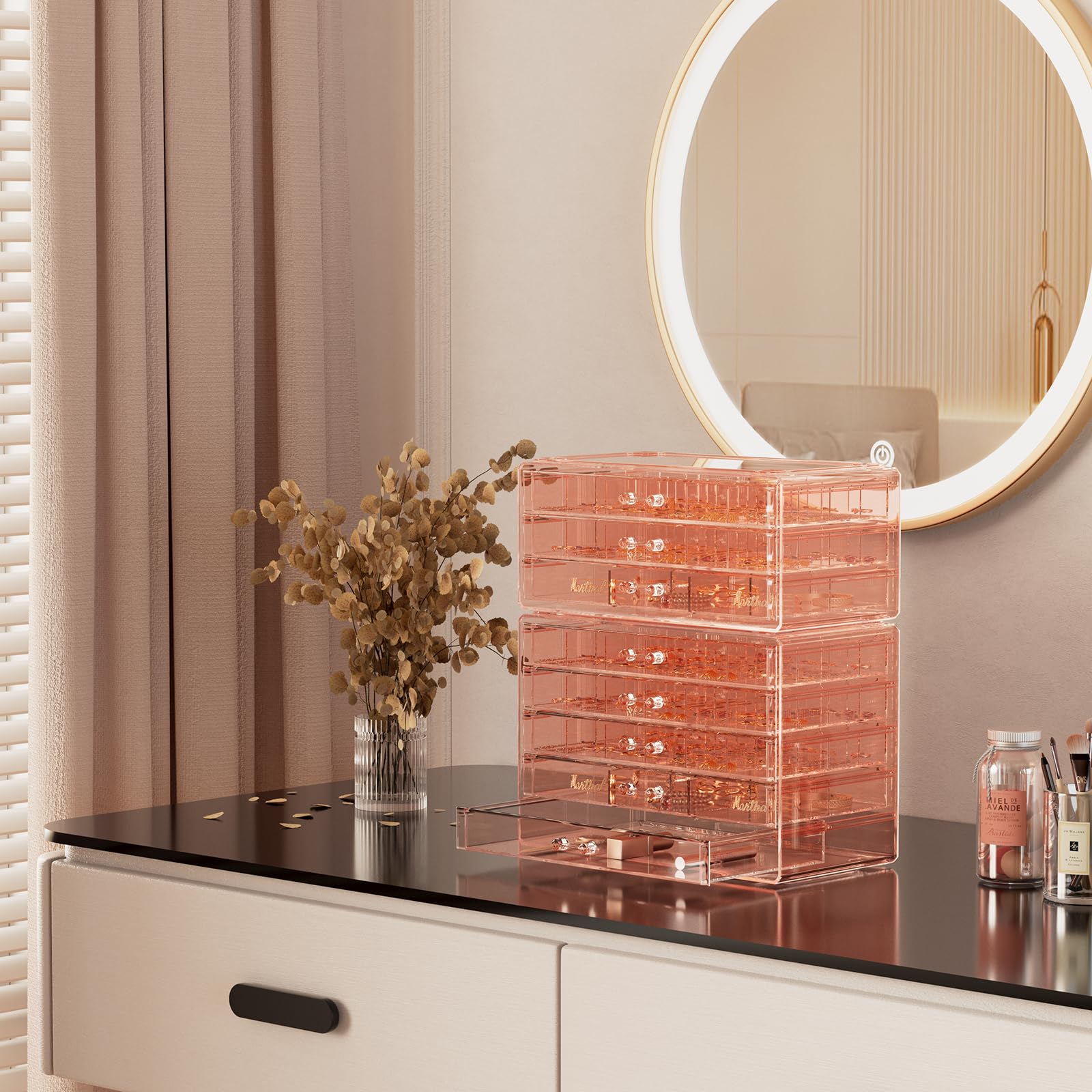 Large Acylic Jewelry Storage Box Clear