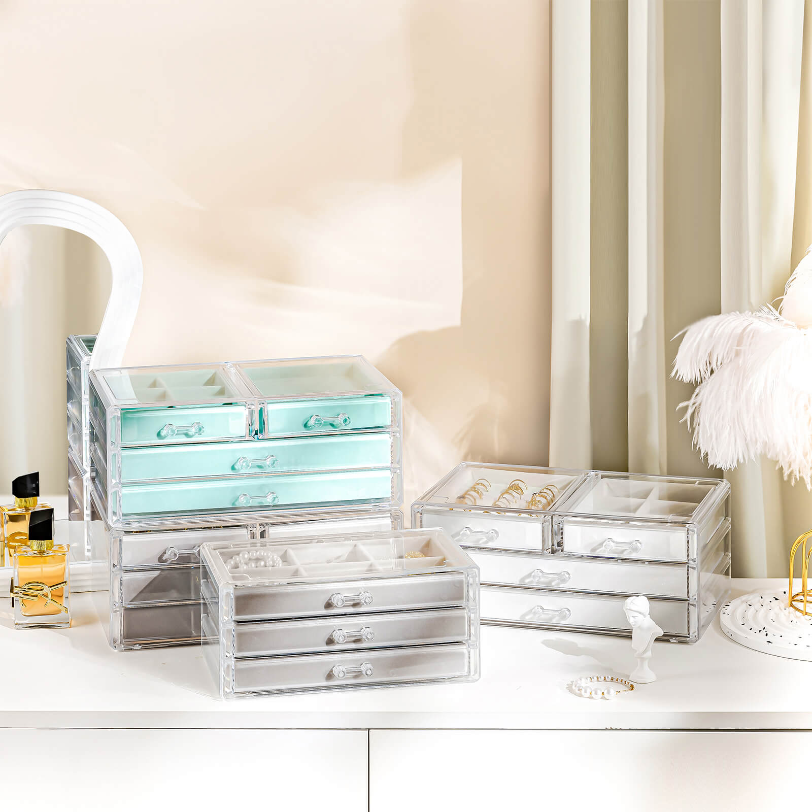 acrylic jewelry organizer