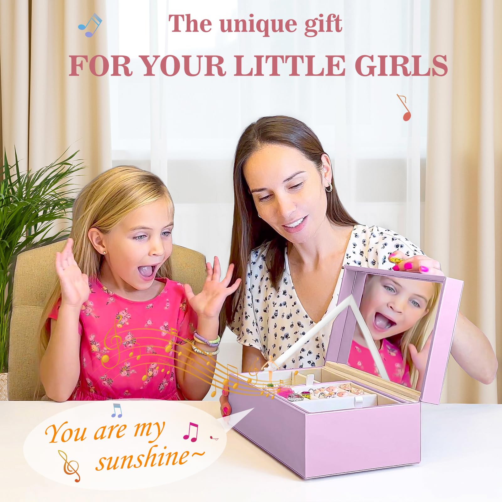 Musical Jewelry Box with Spinning Ballerina