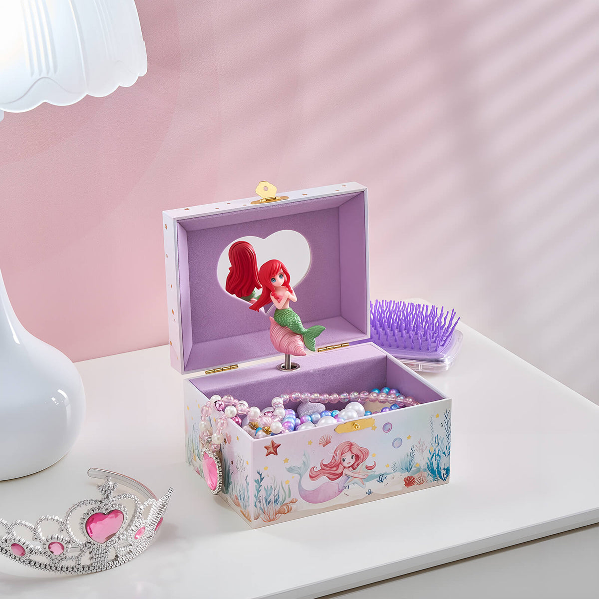 Musical Jewelry Box for Girls - Unicorn / Mermaid / Princess Jewelry Set Optional
