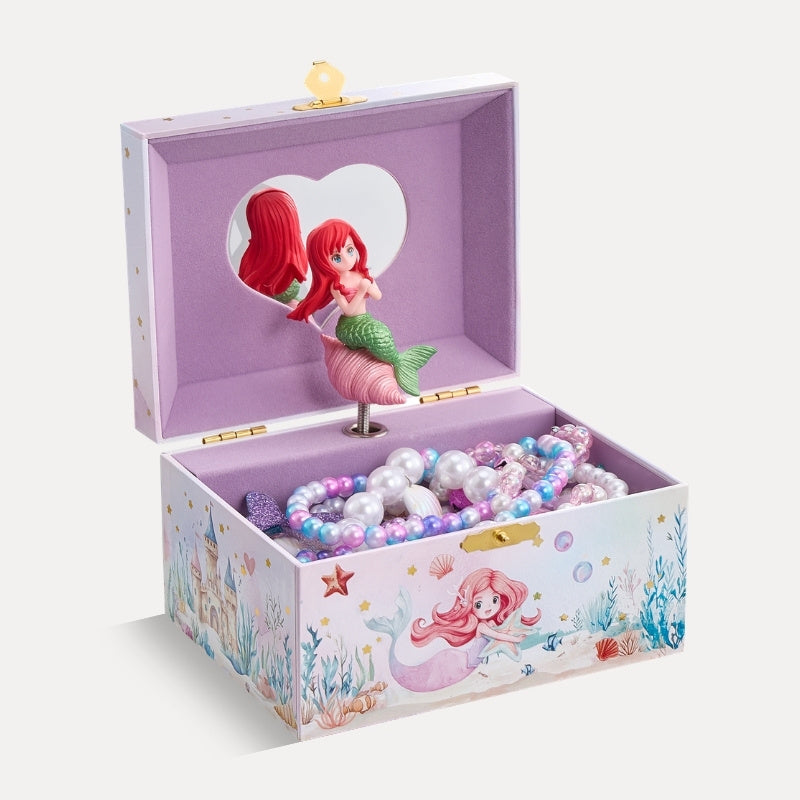 Musical Jewelry Box for Girls - Unicorn / Mermaid / Princess Jewelry Set Optional