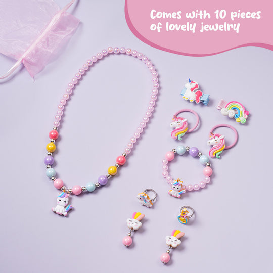 Musical Jewelry Box for Kids with Jewelry