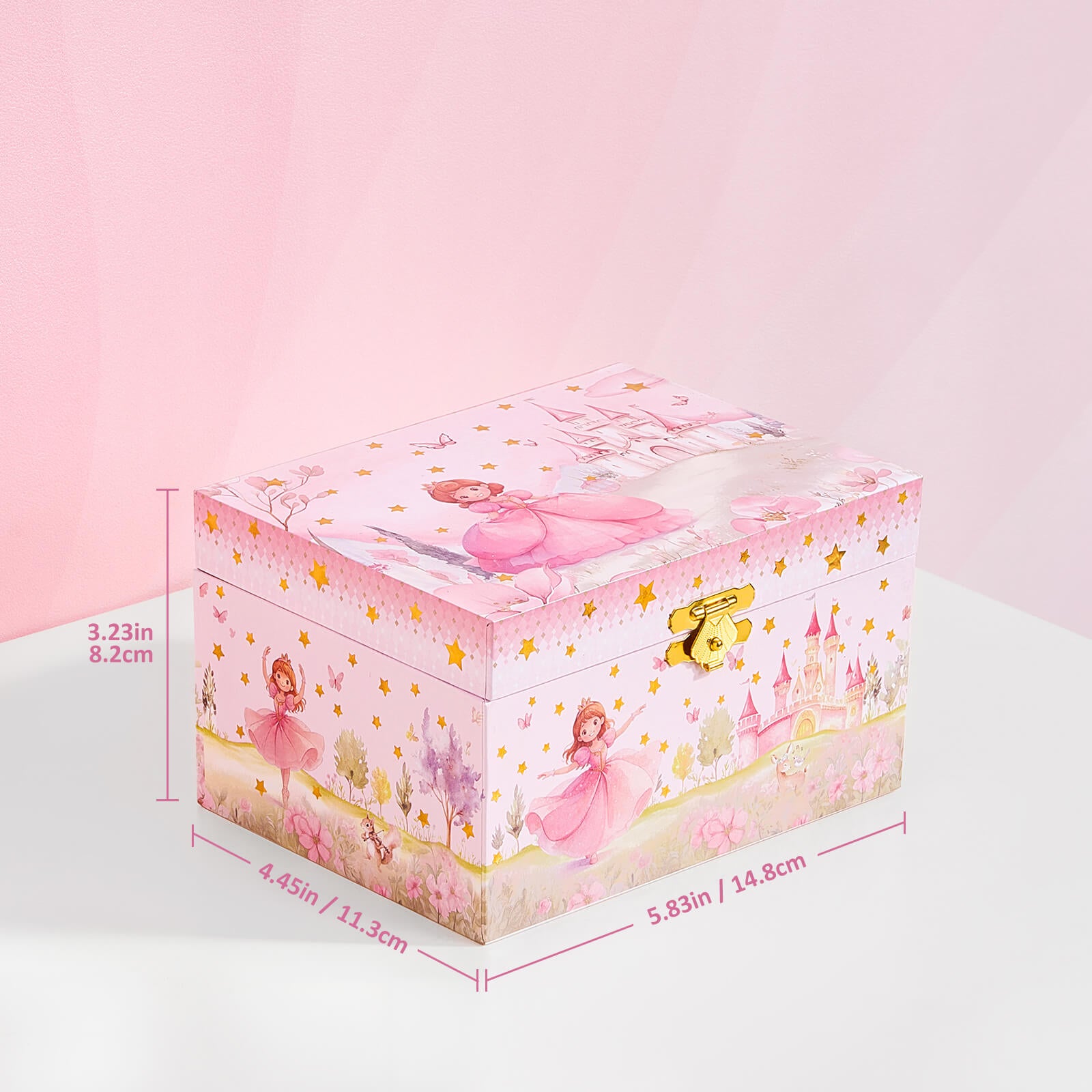 Musical Jewelry Box for Girls - Unicorn / Mermaid / Princess Jewelry Set Optional