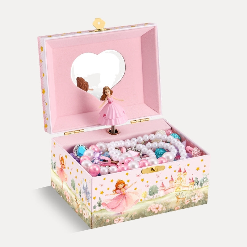Musical Jewelry Box for Girls - Unicorn / Mermaid / Princess Jewelry Set Optional